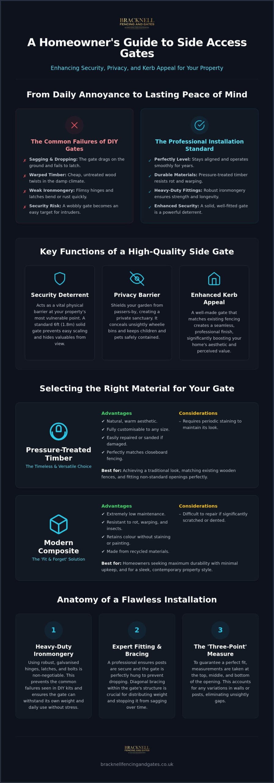 Choosing the Perfect Wooden Side Access Gate: A Guide to Professional Installation in Bracknell
