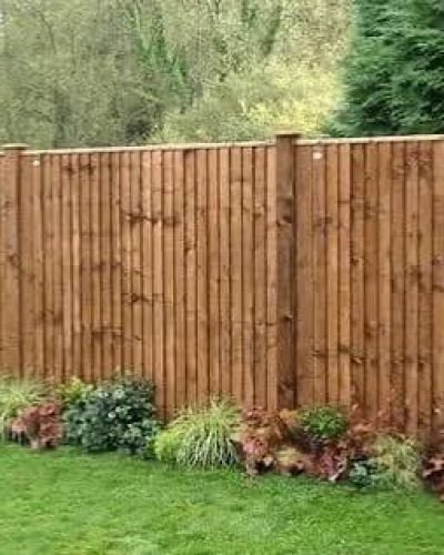 feather edge fence panels